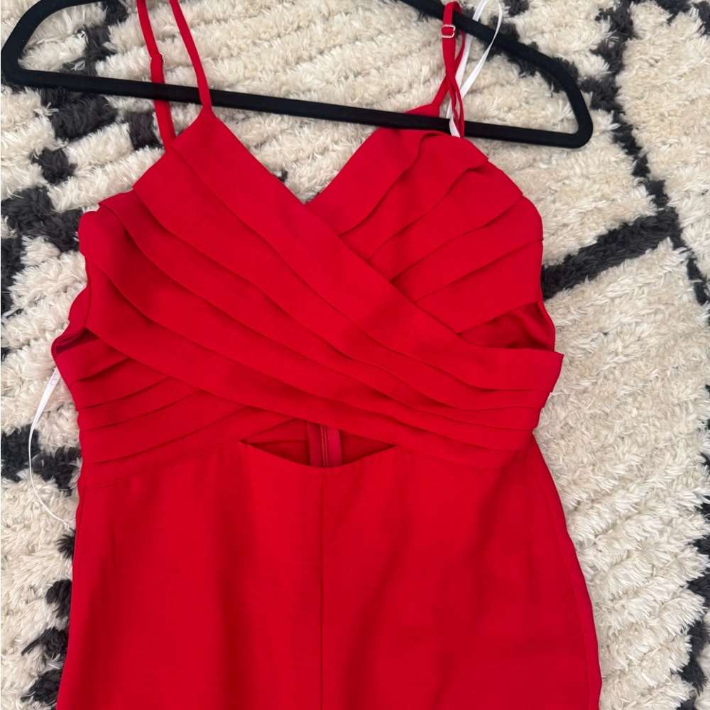 Lulu's Vibrant Red Dress